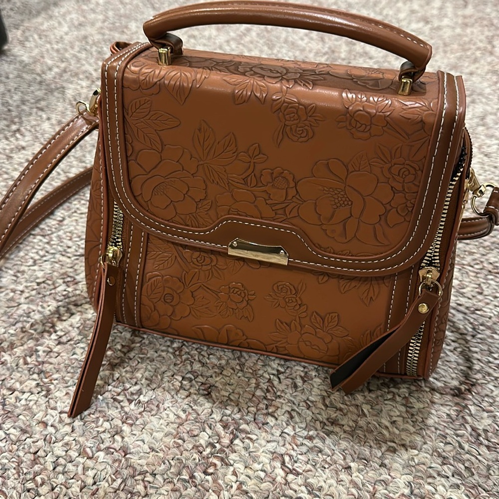 Floral purse